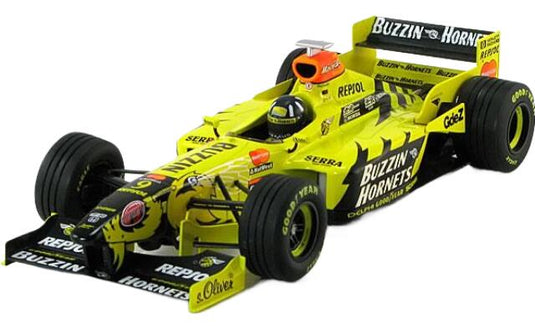 Jordanジョーダン Mugen無限 Hondaホンダ 198 Hillヒル / Minichamps 1/18 ミニカー