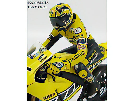 FIGURES  FIGURE RIDING VALENTINO ROSSI 2005 MOTO GP LAGUNA SECA  YELLOW BLACK/MINICHAMPS 1/12ミニカー