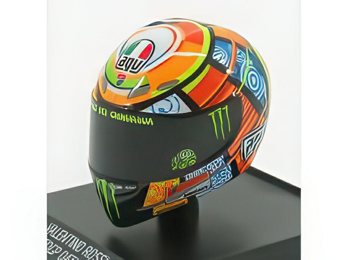 AGV ヘルメット GP QUATAR MOTOGP 2011 バレンティーノ・ロッシ 各色/ MINICHAMPS 1/10 ミニカー