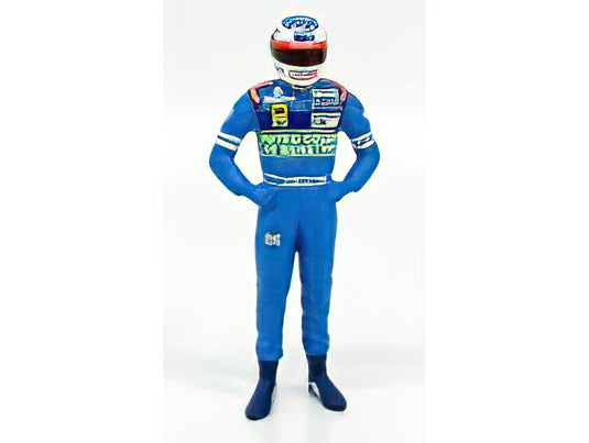 フィギュア JEAN ALESI BENETTON F1 1997 LIGHT BLUE/Minichamps 1/18ミニカー