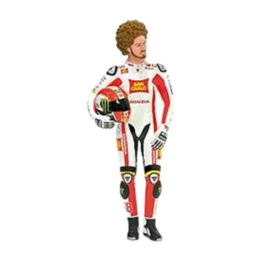 Marco Simoncelliマルコ・シモンチェリ フィギュア ポージング MotoGP 2011 ホワイト