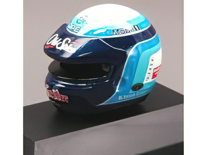 CASCO HELMETヘルメット OPEL DTM 1995 K.LUDWIG - WHITE 2 TONE BLUE /Minichamps 1/8