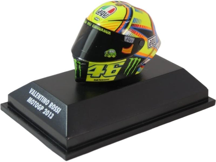 Valentino Rossi ヘルメット 2013年 MotoGP #46/ MINICHAMPS 1/8 ミニカー