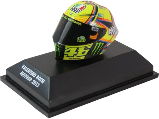 Valentino Rossi ヘルメット 2013年 MotoGP #46/ MINICHAMPS 1/8 ミニカー