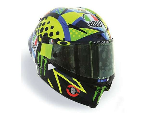 2020 AGV ヘルメット バレンティーノ・ロッシ MotoGP ウィンターテスト セパン マルチカラー/MINICHAMPS 1/8ミニカー