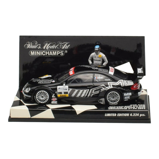 Mercedes Benzメルセデスベンツ CLK DTM No.2 2002 ジャン・アレジ 初DTM表彰台 ホッケンハイム / MINICHAMPS 1/43 ミニカー