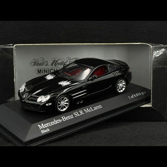 MercedesBenz SLR マクラーレン 2003 ブラック/ MINICHAMPS 1/43 ミニカー