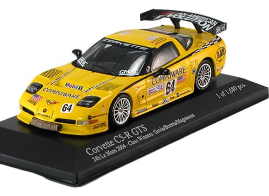 シボレー コルベットC5R GTS 2004 / MINICHAMPS 1/43 ミニカー
