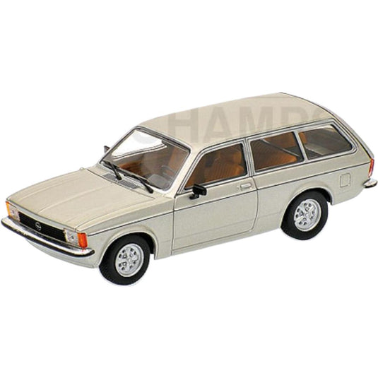 Opelオペル Kadettカデット C Caravan LキャラバンL 1978 シルバー / MINICHAMPS 1/43 ミニカー