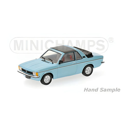 Opelオペル Kadett C Aero 1978 ライトブルー / Minichamps 1/43 ミニカー