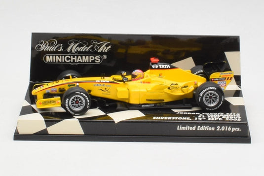 Jordanジョーダン EJ15 山本左近 F1 シルバーストーン テスト 2005 イエロー 2016台限定 / MINICHAMPS 1/43 ミニカー