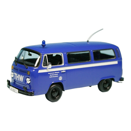 VWフォルクスワーゲン T2b Bus 1972 Technisches Hilfswerk THW Bezirksverband Berlin-Kreuzberg 1008台限定