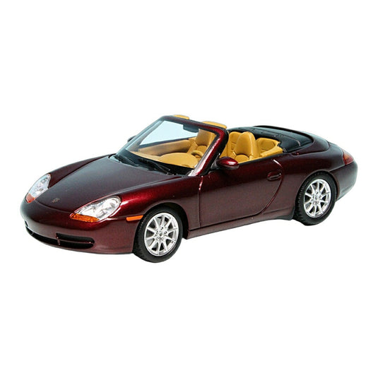 Porscheポルシェ 911 Carreraカレラ Convertibleコンバーチブル 996/1 1998 ダークレッド 312台限定 / Minichamps 1/43 ミ