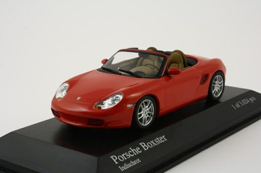 Porsche Boxster 2002 レッド/ MINICHAMPS 1/43 ミニカー