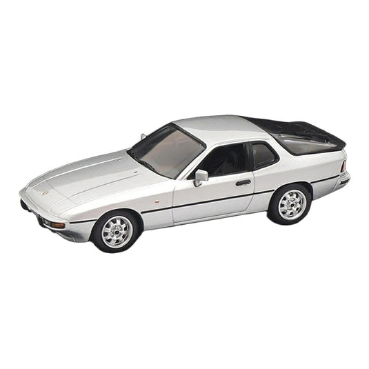 Porscheポルシェ 924 ツェルマットシルバーメタリック / MINICHAMPS 1/43 ミニカー