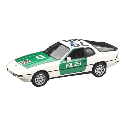 Porscheポルシェ 924 Polizei Autobahnpolizei Dusseldorf ホワイト/グリーン / MINICHAMPS 1/43 ミニカー