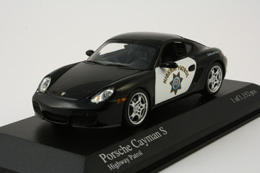 Porsche Cayman S 2007 ハイウェイパトロール/ MINICHAMPS 1/43 ミニカー