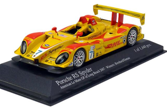 ポルシェRS スパイダー 2007 / MINICHAMPS 1/43 ミニカー
