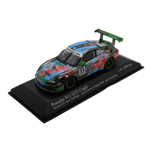 Porscheポルシェ 911 GT3 Cup S #33 Asian Festival of Speed 2009 Mok 1008台限定 / Minichamps 1/43 ミ