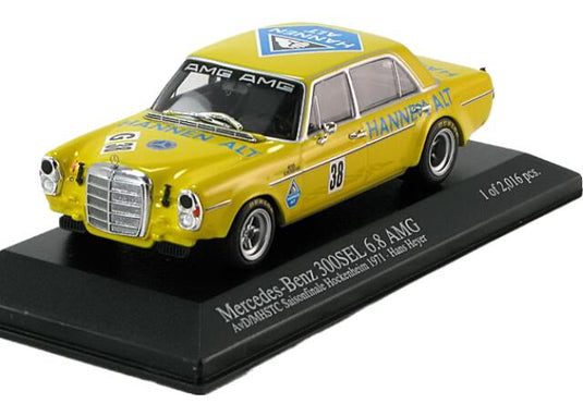 メルセデス300 SEL 6.8 AMG 1971 / MINICHAMPS 1/43 ミニカー