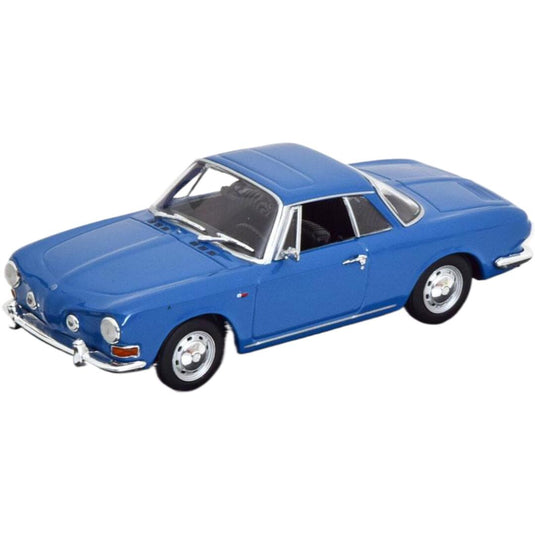 VWフォルクスワーゲン Karmann Ghiaカルマンギア 1600 1966 ブルー / MINICHAMPS 1/43 ミニカー