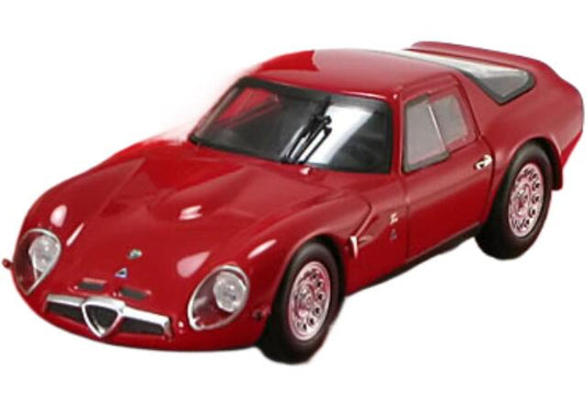 アルファロメオ ジュリアTZ 2 1965 レッド / MINICHAMPS 1/43 ミニカー