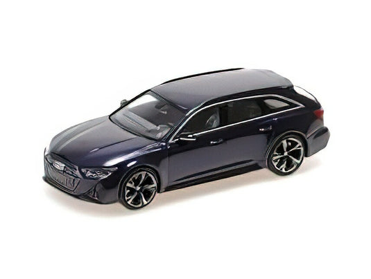 Audi RS 6 Avant 2019 バイオレットメタリック/ MINICHAMPS 1/43 ミニカー