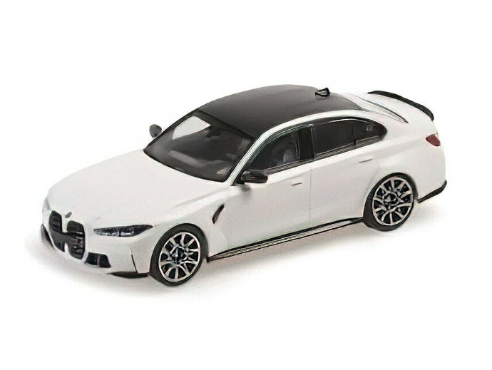 【予約】7月以降発売予定BMW  3SERIES M3 (G80) 2020  WHITE BLACK/ミニチャンプス 1/43ミニカー