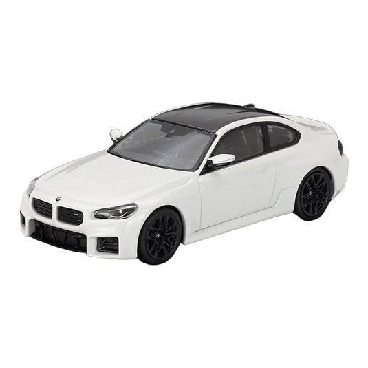BMW 2 SERIESシリーズ M2 (G87) 2023 WHITE BLACKホワイトブラック / MINICHAMPS 1/43 ミニカー