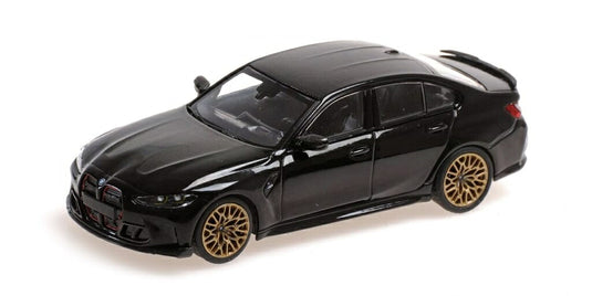 【予約】BMWビーエムダブリュー 3シリーズ M3 CS G80 2023 ブラック / MINICHAMPS 1/43 ミニカー