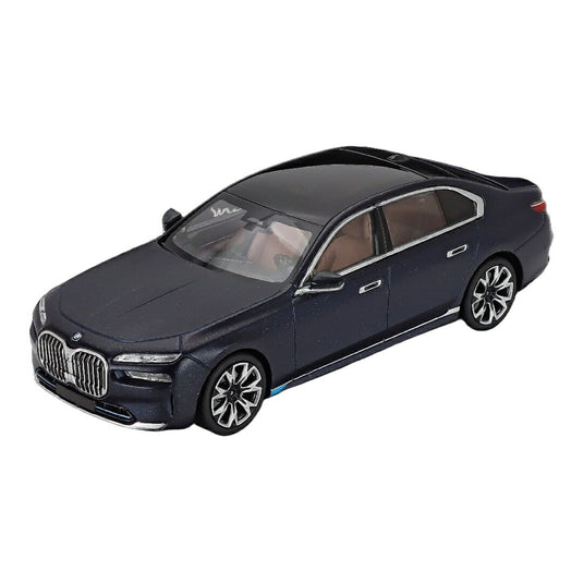 BMW i7 2023 フローズンタンザナイトブルーメタリック / MINICHAMPS 1/43 ミニカー