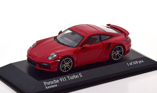 Porsche 911 (992) Turbo S クーペ 2021 限定528個/ MINICHAMPS 1/43 ミニカー