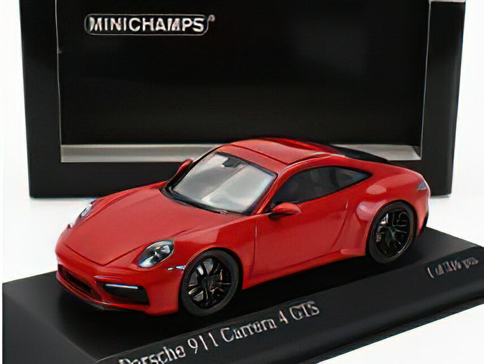 PORSCHEポルシェ 911 992 CARRERA 4S GTS COUPE 2019 - RED /Minichamps 1/43 ミニカー