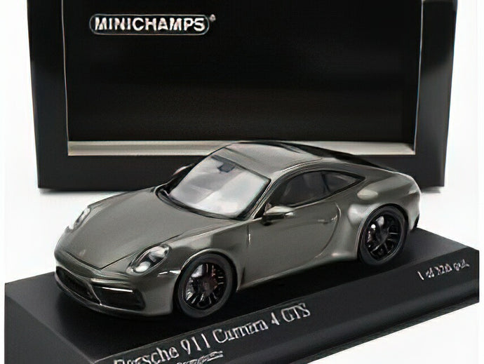 PORSCHEポルシェ 911 992 CARRERA 4S GTS COUPE 2019 - GREEN GREY MET /Minichamps 1/43 ミニカー