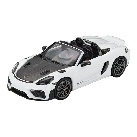 Porscheポルシェ 718 Spyder RS ヴァイザッハパッケージ 2024 ホワイト ブラック / MINICHAMPS 1/43 ミニカー