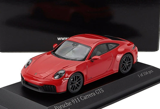 ポルシェ 911 992.2 カレラ GTS クーペ 2024 レッド / MINICHAMPS 1/43 ミニカー