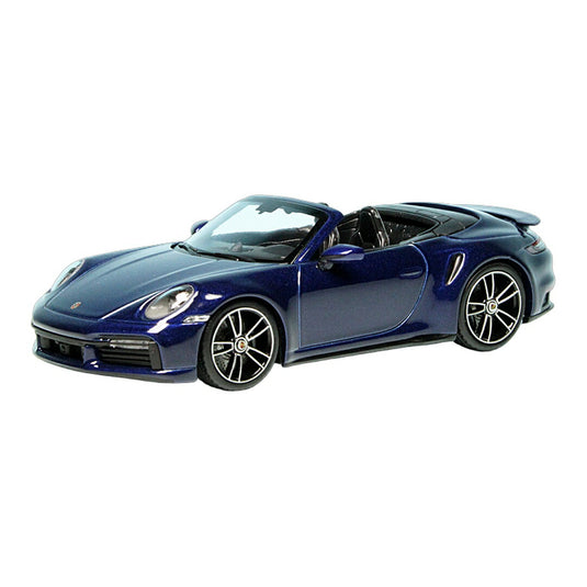 Porscheポルシェ 911 Turbo S コンバーチブル 992 2020 ダークブルー 504台限定 / Minichamps 1/43 ミニカー