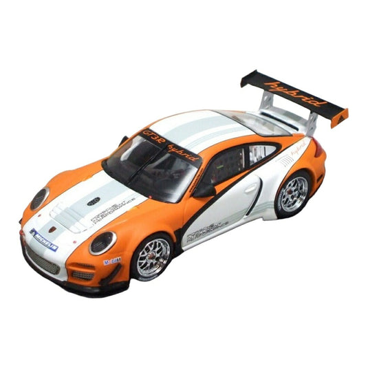 Porscheポルシェ 997 GT3 Hybrid 2010 プレゼンテーション オレンジ/ホワイト 1104台限定 / Minichamps 1/43 ミニカー
