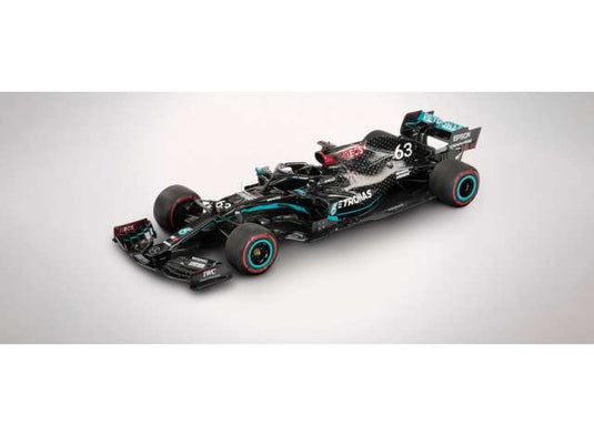 2020 Mercedes AMG Petronas Formula One Team W11 EQ Performance Sakhir GP George Russel, black/silver/green/MINICHAMPS 1/43ミニカー