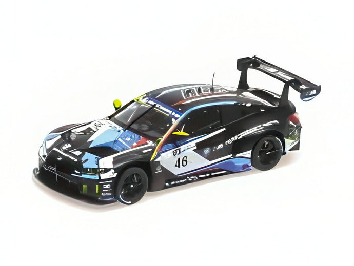 【予約】BMW M4 GT3 WRT No.46 2023 ロードトルマン 優勝 V.ロッシ マットブラック ブルー ホワイト/ MINICHAMPS 1/43 ミニカー