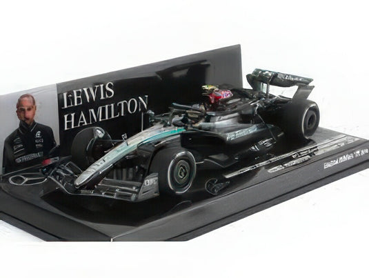 MERCEDES GP F1 W15 EQ パフォーマンス チーム AMG PETRONAS モータースポーツ N 44 4位 オーストリアGP 2024 ルイス・ハミルトン ブラック シルバー グリーン/ MINICHAMPS 1/43 ミニカー