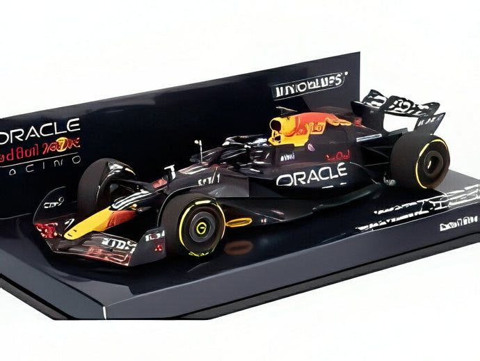 RED BULL F1 RB20 N1 世界王者 5位 ラスベガスUSA GP 2024 M.フェルスタッペン ブルーイエローレッド/ MINICHAMPS 1/43 ミニカー