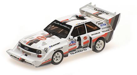 ギャラリービューアに画像をロードする, AUDI Quattro S1 パイクスピーク 優勝 1987/ MINICHAMPS 1/43 ミニカー

