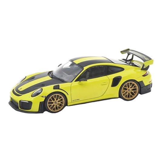 Porscheポルシェ 911 991 GT2 RS Weissach Package アシッドグリーン / MINICHAMPS 1/43 ミニカー