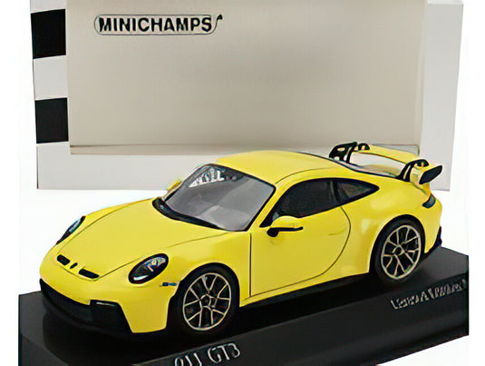PORSCHE 911 992 GT3 COUPE 2020 GOLDEN RIMS YELLOW/Minichamps 1/43ミニカー