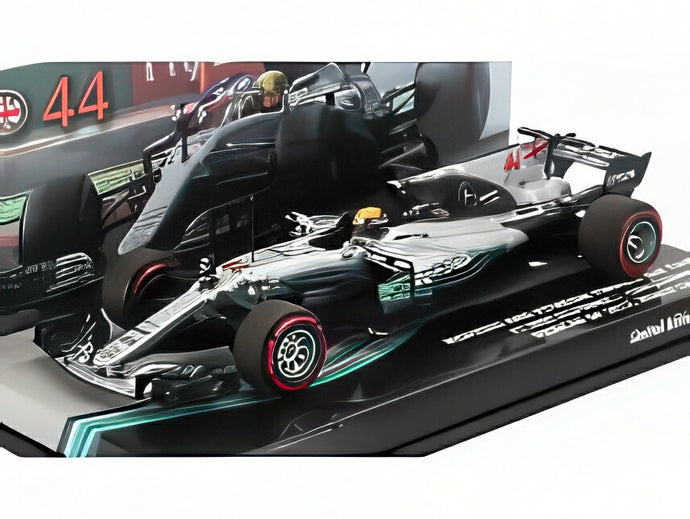 【予約】2月以降発売予定MERCEDES GP F1 W08 EQ POWER+ TEAM メルセデスAMG メキシコGP 2017 N 44 ルイス・ハミルトン ブラック シルバー/MINICHAMPS 1/43ミニカー 250台限定