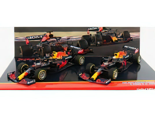 RED BULL  SET F1 2X F1 RB16B HONDA RA620H TEAM ASTON MARTIN N 33 MAX VERSTAPPEN 2021 WORLD CHAMPION + N 11 2021 SERGIO PEREZ  MATT BLUE YELLOW RED/ミニチャンプス 1/43ミニカー