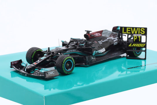 Lewis Hamiltonルイスハミルトン Mercedesメルセデス AMG F1 W12 2021 #44 100勝記念 / MINICHAMPS 1/43 ミニカー