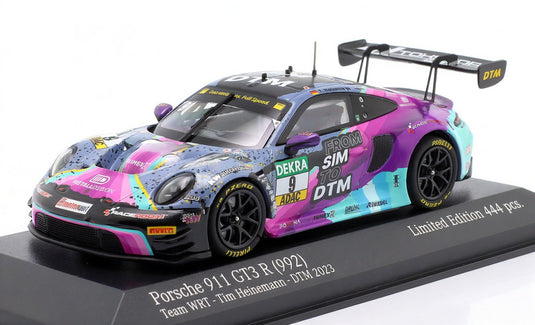 【予約】PORSCHE 911 992 GT3 R チームTOKSPORT WRT N9 DTM 2023シーズン ティム・ハイネマン マルチカラー 444台限定/ MINICHAMPS 1/43 ミニカー