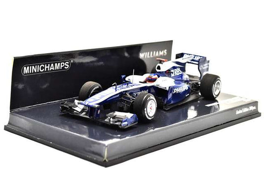 2010 AT&T Williams Cosworth FW32 Rubens Barrichello レジンシリーズ blue/white/MINICHAMPS 1/43ミニカー